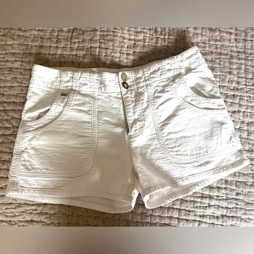 Marc By Marc Jacobs White Cargo Shorts